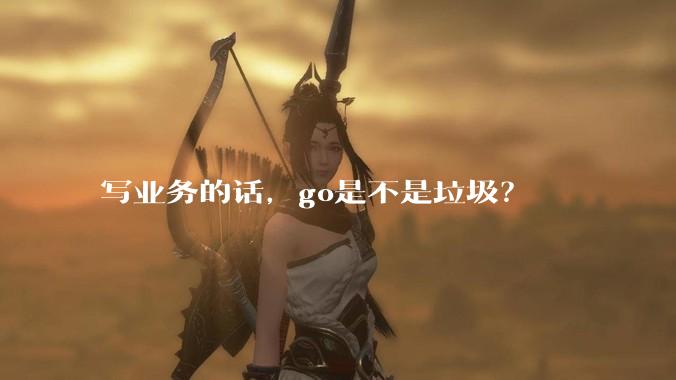 写业务的话，go是不是垃圾？